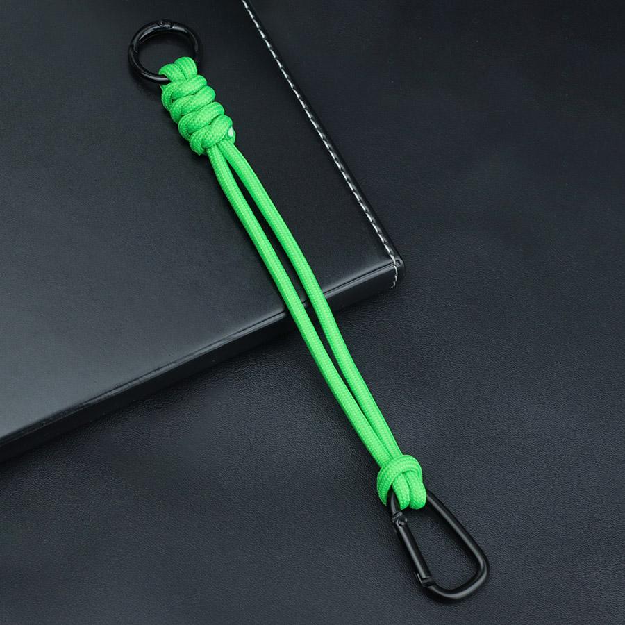 Stylish Paracord Keychain Unisex Backpack Car Charm Pendant Decoration 5 Colors Available Outdoor Mountain Climbing Key Ring зелений
Stylish Paracord Keychain Unisex Backpack Car Charm Pendant Decoration 5 Colors Available Outdoor Mountain Climbing Key Ring зелений
