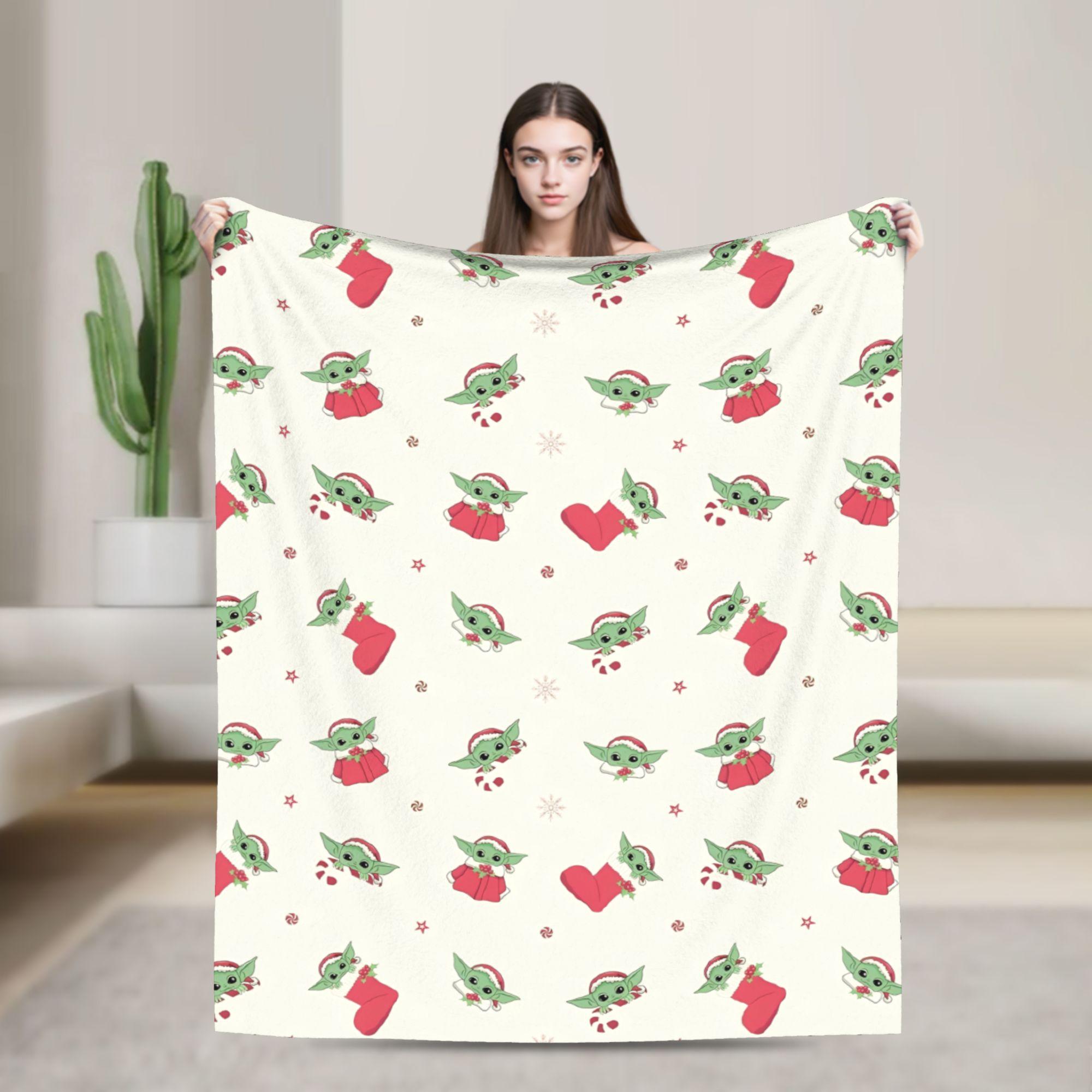 Cute Baby Yodas W-Warss Film Blankets Flannel S-Stars Soft Throw Blanket for Bedroom Sofa Bedspread 75x90cm
Cute Baby Yodas W-Warss Film Blankets Flannel S-Stars Soft Throw Blanket for Bedroom Sofa Bedspread 75x90cm