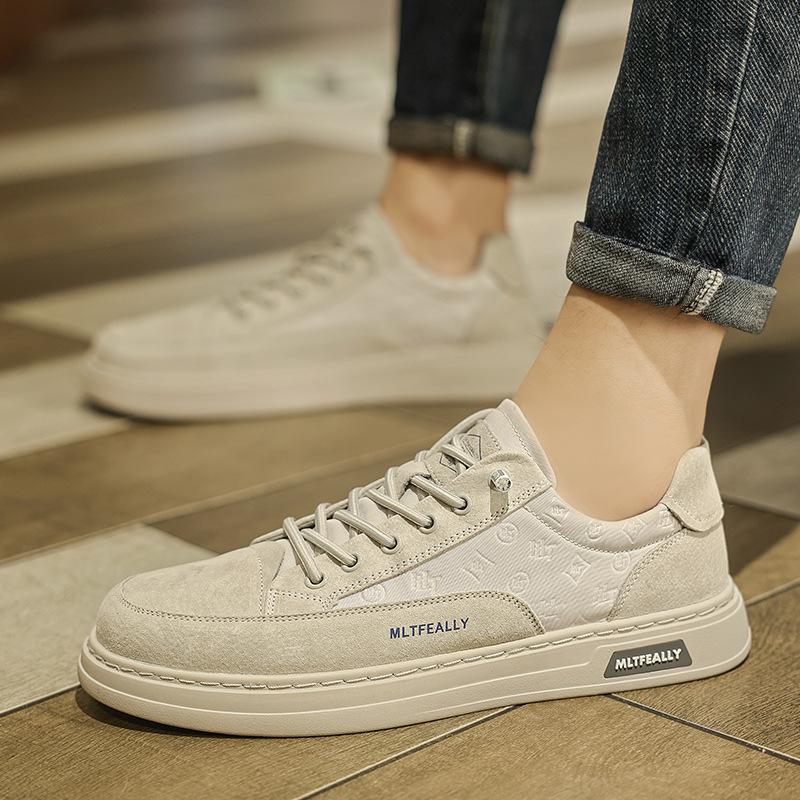 One-Pedal Men S Shoes Trendy Brand High-End Casual Board Shoes Men S Leather Shoes Little White Trendy Shoes 44
One-Pedal Men S Shoes Trendy Brand High-End Casual Board Shoes Men S Leather Shoes Little White Trendy Shoes 44
