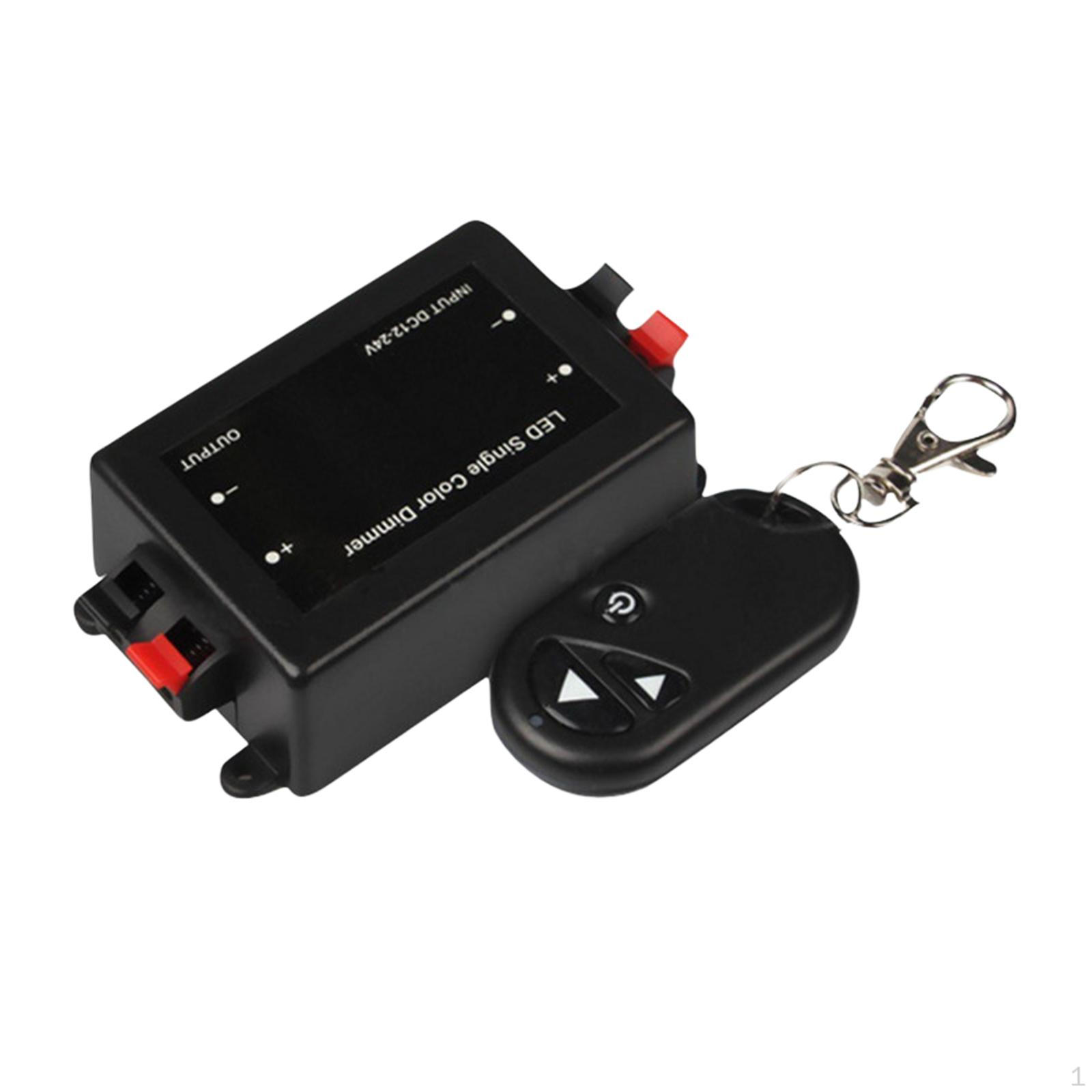 LED Single Color Dimmer Cotroller 3 Key Remote Control for Car
LED Single Color Dimmer Cotroller 3 Key Remote Control for Car