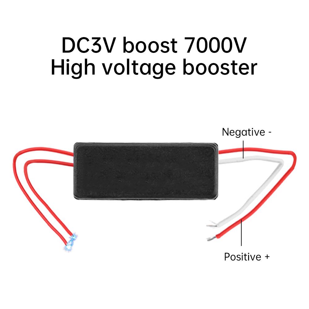 DC-DC 3V to 7KV 7000V Boost Power Module Booster High Voltage Generator Arc for Electric Mosquito Swatter
DC-DC 3V to 7KV 7000V Boost Power Module Booster High Voltage Generator Arc for Electric Mosquito Swatter