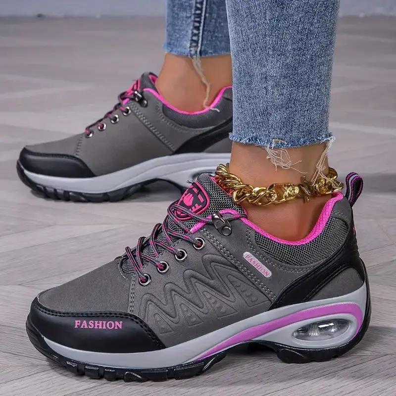 Women s Fashion Sports Sneakers Breathable Knit Upper EVA Sole Hiking Shoes Outdoor Waterproof Camping Non - Slip Sports Shoes 36 серый
Women s Fashion Sports Sneakers Breathable Knit Upper EVA Sole Hiking Shoes Outdoor Waterproof Camping Non - Slip Sports Shoes 36 серый