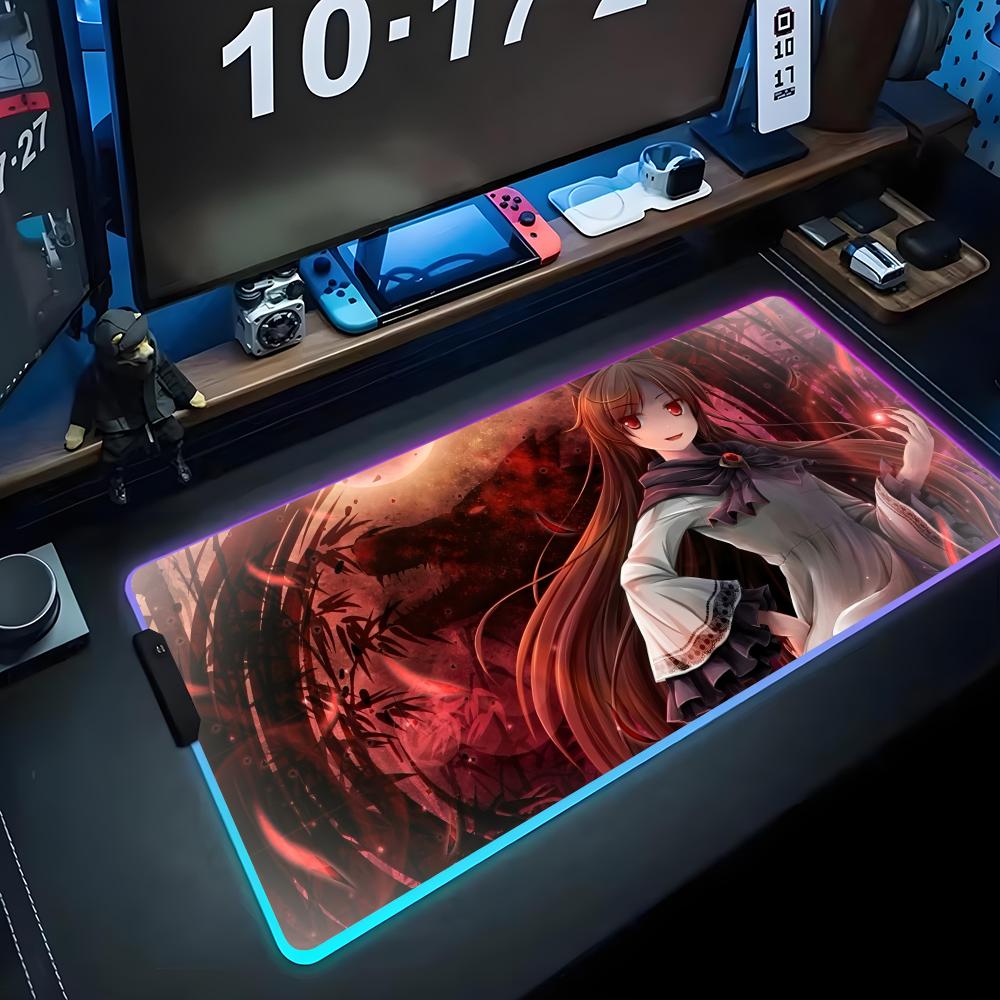 imaizumi kagerou Mouse Pad RGB Gaming Mousepad Big LED Pad PC Desk Mat Luminous Mouse Pad Large Keyboard Mats Table Rug With RGB600x300x3mm
imaizumi kagerou Mouse Pad RGB Gaming Mousepad Big LED Pad PC Desk Mat Luminous Mouse Pad Large Keyboard Mats Table Rug With RGB600x300x3mm
