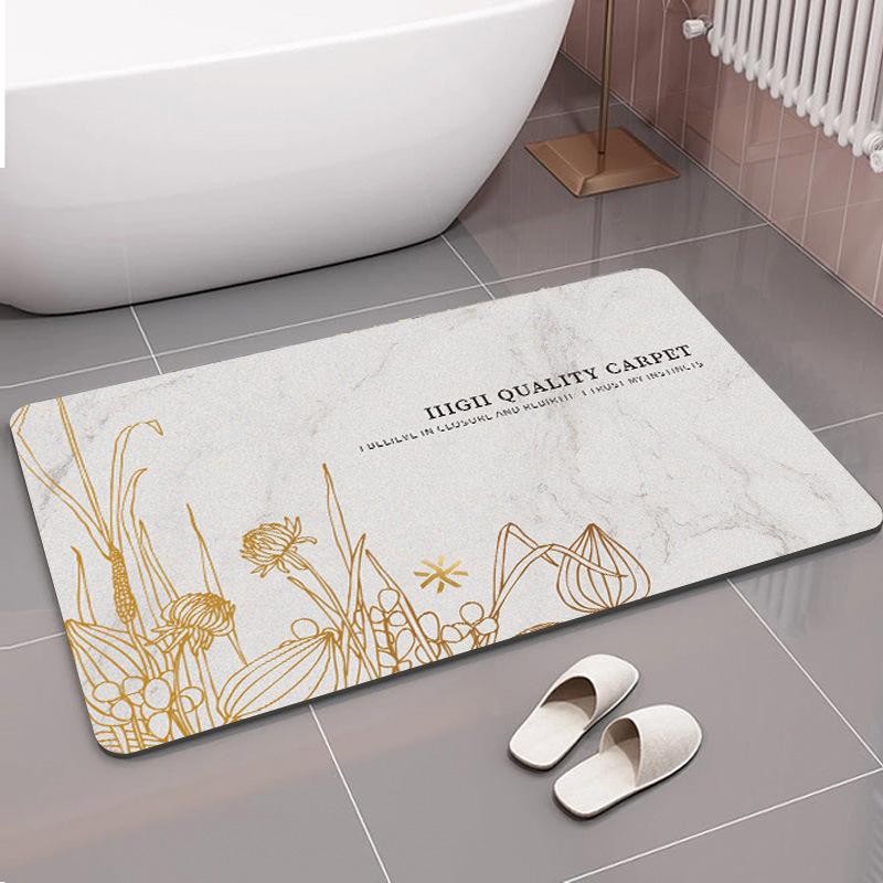 Мягкий диатомитовый грязевой впитывающий коврик для ванной, быстросохнущий, нескользящий коврик для ног, подсветка двери унитаза, роскошный коврик для ванной 40*60cm
Мягкий диатомитовый грязевой впитывающий коврик для ванной, быстросохнущий, нескользящий коврик для ног, подсветка двери унитаза, роскошный коврик для ванной 40*60cm