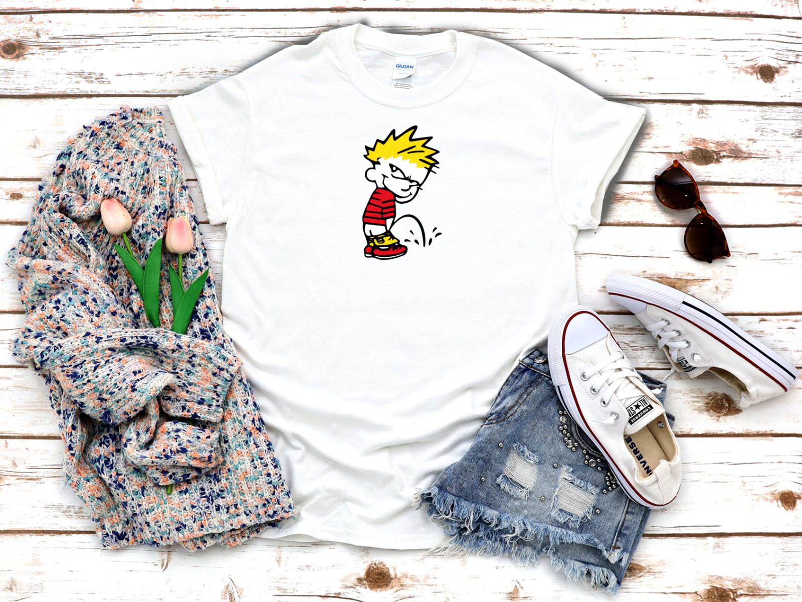 26 Calvin Pee Peeing Bad Boy White Women s 3 4 Short Sleeve T Shirt K997 Unisex T-Shirt XXXXL
26 Calvin Pee Peeing Bad Boy White Women s 3 4 Short Sleeve T Shirt K997 Unisex T-Shirt XXXXL