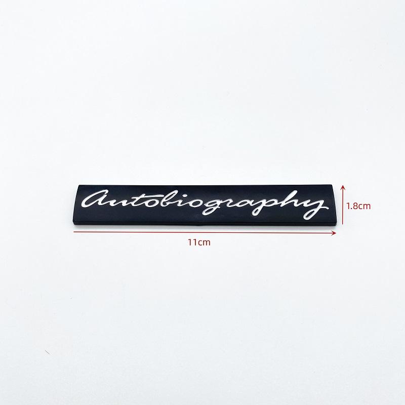 3D ABS Letters Autobiography Trunk Edition Emblem for Land Rover Car Side Label Logo Sticker Chrome Silver Black Red Autobiography матовий чорний колір
3D ABS Letters Autobiography Trunk Edition Emblem for Land Rover Car Side Label Logo Sticker Chrome Silver Black Red Autobiography матовий чорний колір