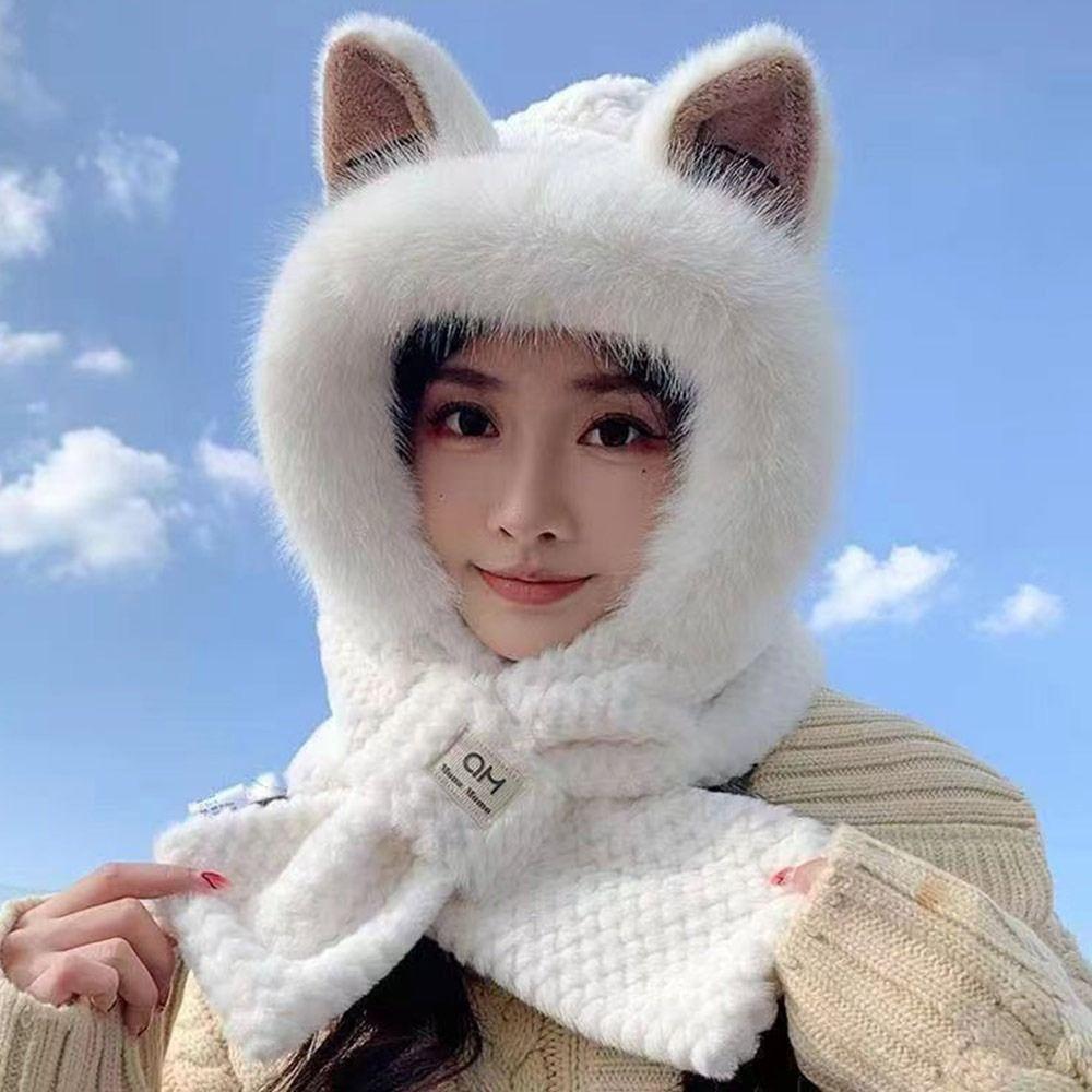 Плюшевая шапка-бини шарф утолщенная шапка с защитой ушей зимний набор шарфов с капюшоном для улицы
Плюшевая шапка-бини шарф утолщенная шапка с защитой ушей зимний набор шарфов с капюшоном для улицы