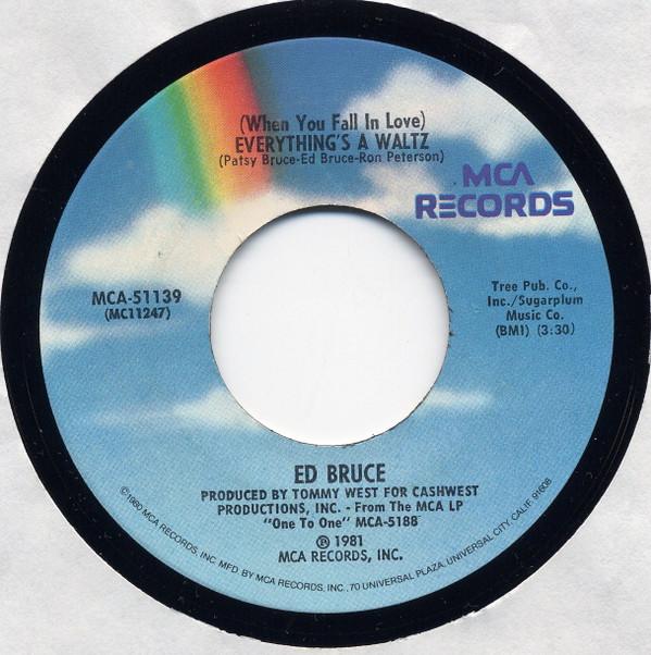 7inch Record ED BRUCE When You Fall In Love Everything MCA51139 MCA RECORDS 1981 US Folk Used
7inch Record ED BRUCE When You Fall In Love Everything MCA51139 MCA RECORDS 1981 US Folk Used