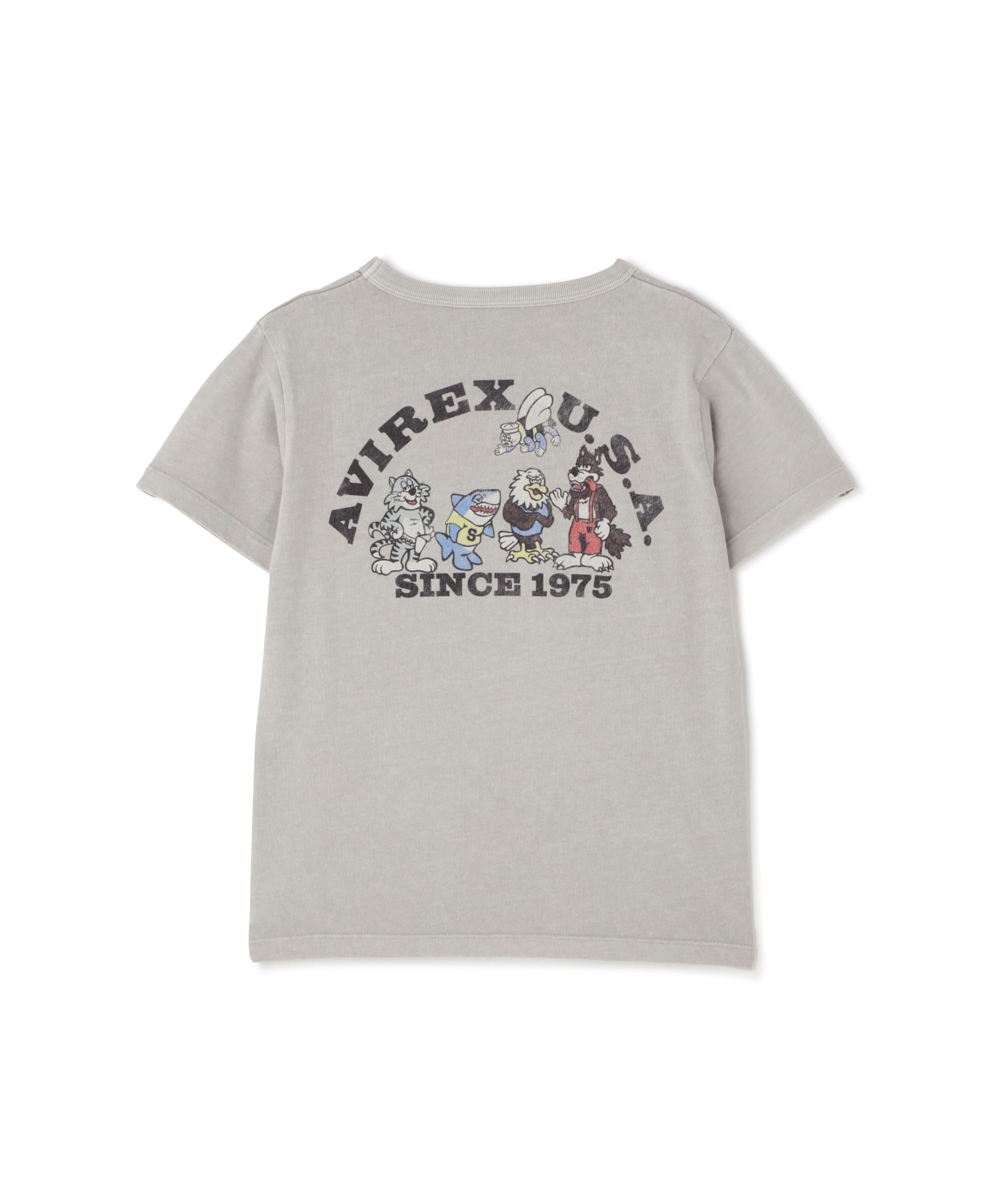 Avirex Kid s Fade Wash Print T-shirt 140 023 Light Gray 783-5134952
Avirex Kid s Fade Wash Print T-shirt 140 023 Light Gray 783-5134952