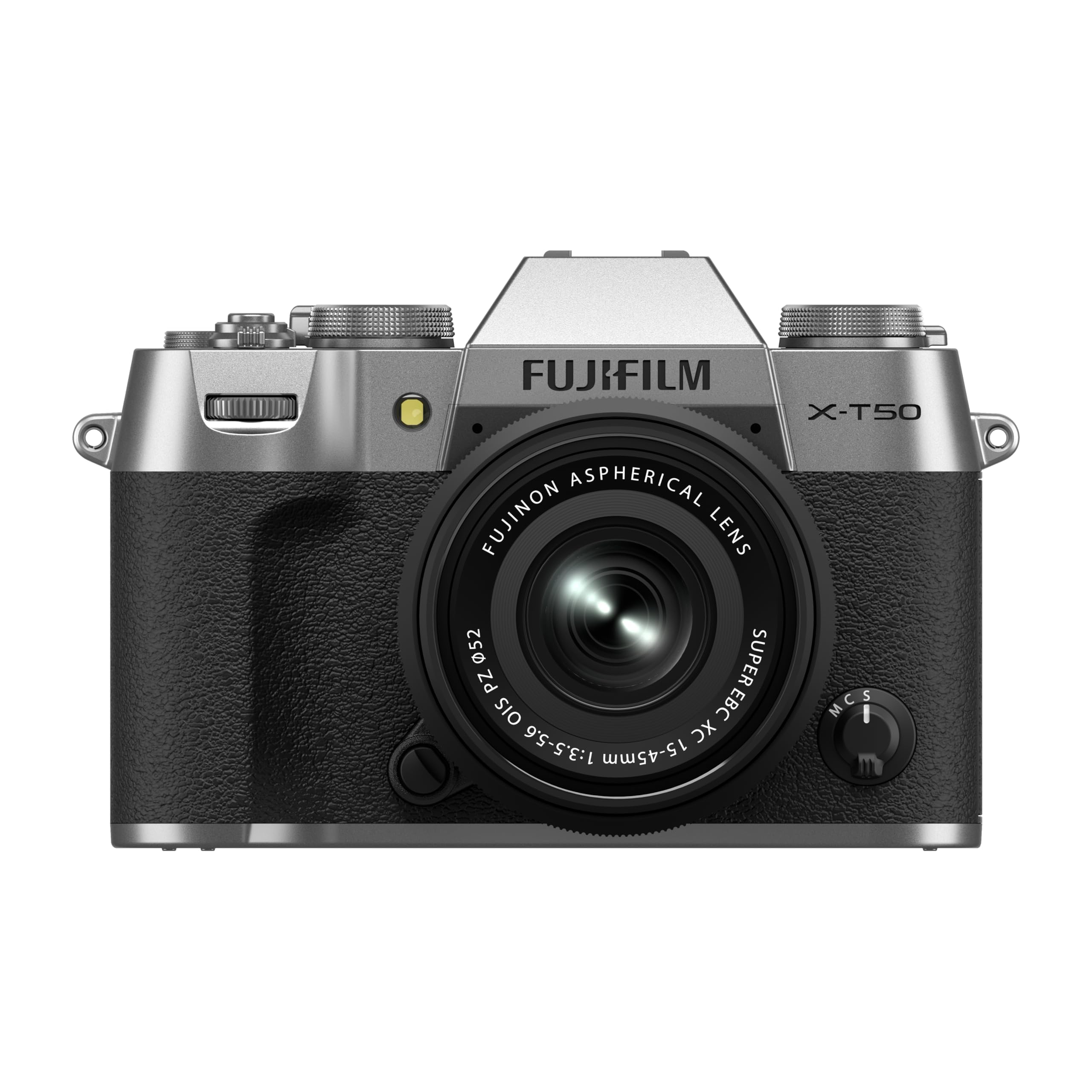 FUJIFILM Mirrorless Single Lens Camera X-T50 Lens Kit (XF15-45) Silver F X-T50LK-1545-S
FUJIFILM Mirrorless Single Lens Camera X-T50 Lens Kit (XF15-45) Silver F X-T50LK-1545-S