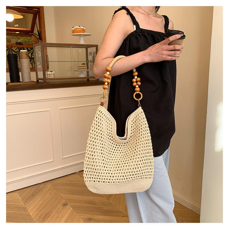 Summer Seaside Beach Bag Women S Large-Capacity Hollow Woven Shoulder Bag Portable Straw Woven Tote Bag 34*32*9 CM
Summer Seaside Beach Bag Women S Large-Capacity Hollow Woven Shoulder Bag Portable Straw Woven Tote Bag 34*32*9 CM