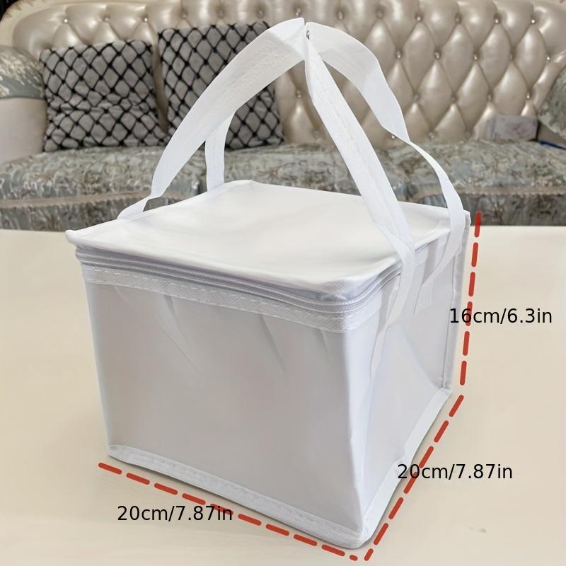 White insulation bag, cake insulation bag, takeaway insulation bag, refrigerated bag, fresh-keeping insulation bag, aluminum film cold insulation bag 7.87inch * 7.87inch * 6.3inch білий
White insulation bag, cake insulation bag, takeaway insulation bag, refrigerated bag, fresh-keeping insulation bag, aluminum film cold insulation bag 7.87inch * 7.87inch * 6.3inch білий