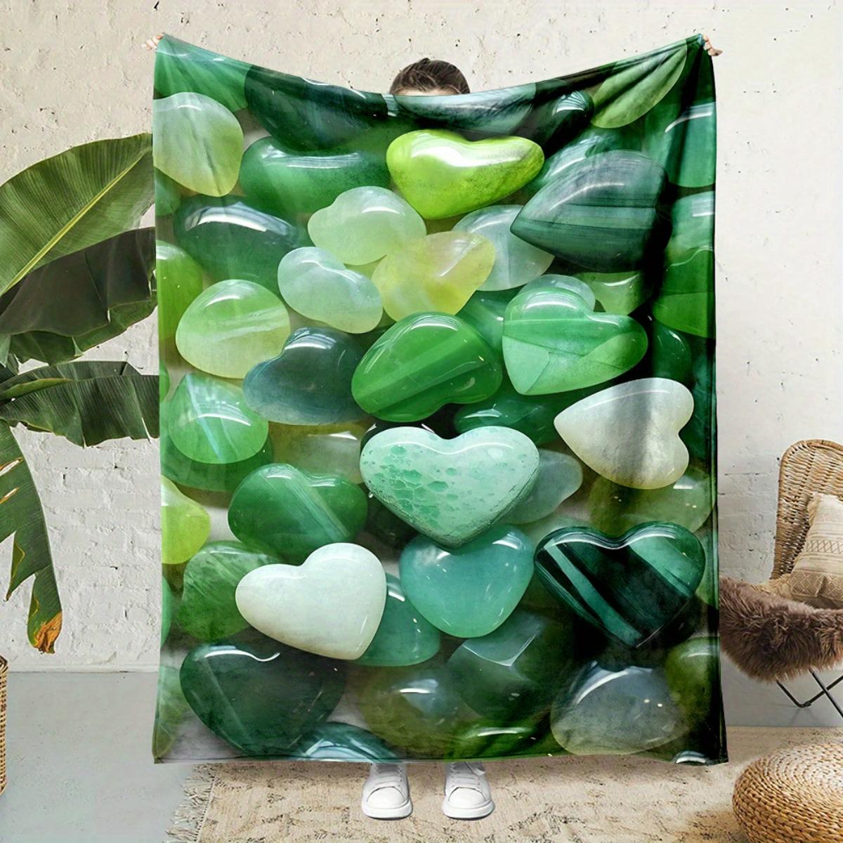 Heartshaped stone print flannel blanketsoft and warm perfect for home décor bedding camping or travel Christmas 75x100cm
Heartshaped stone print flannel blanketsoft and warm perfect for home décor bedding camping or travel Christmas 75x100cm