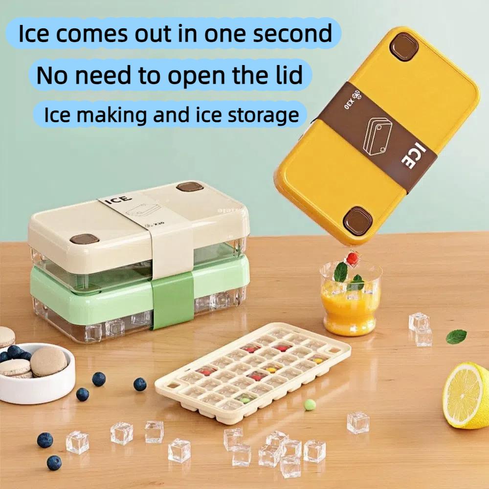 30 Grid Ice Cube Tray Food Grade DIY Ice Maker Ice Cube Tray Portable Ice Tray Mold Summer бежевий
30 Grid Ice Cube Tray Food Grade DIY Ice Maker Ice Cube Tray Portable Ice Tray Mold Summer бежевий