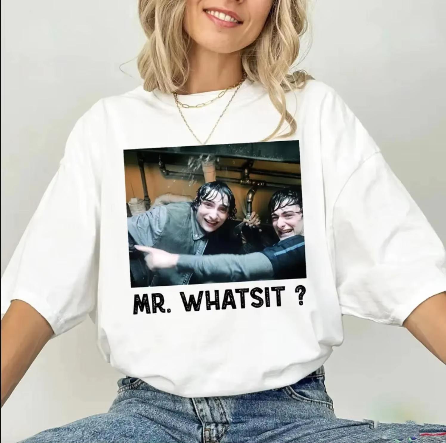 Funny Mr Whatsit TShirt Retro TV Show Gift Summer Unisexs and Womens Loose and Breathable Tshirt Top S
Funny Mr Whatsit TShirt Retro TV Show Gift Summer Unisexs and Womens Loose and Breathable Tshirt Top S
