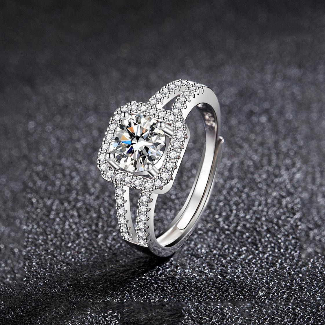 New 925 Sterling Silver Ring Shining 5A Zircon for Women Wedding Jewelry Engagement Charm Party Fashion Gift Top Quality Ring resizable
New 925 Sterling Silver Ring Shining 5A Zircon for Women Wedding Jewelry Engagement Charm Party Fashion Gift Top Quality Ring resizable
