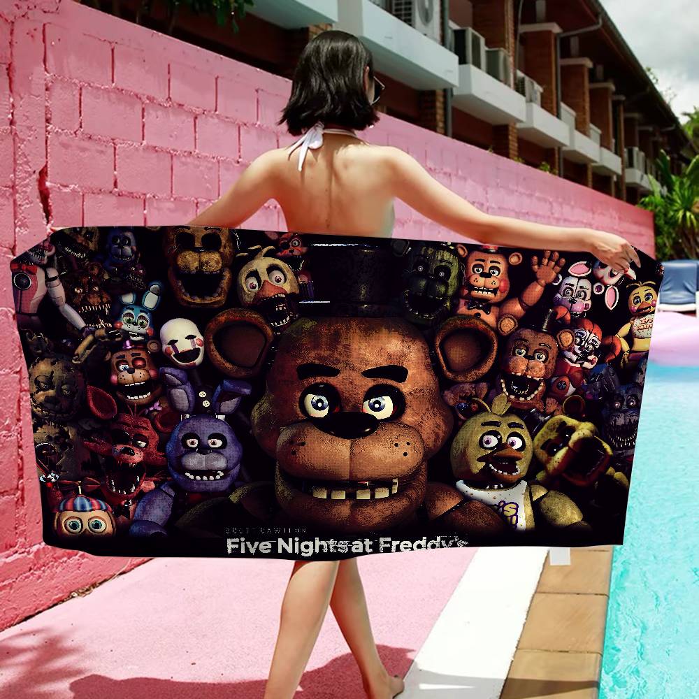 Classic F-FNAF Horror Game Big Microfiber Beach Towels Quick Dry Towel Sand Beach Towels Pool Towel For Travel Swim Pool Yoga W40*H60(CM)
Classic F-FNAF Horror Game Big Microfiber Beach Towels Quick Dry Towel Sand Beach Towels Pool Towel For Travel Swim Pool Yoga W40*H60(CM)