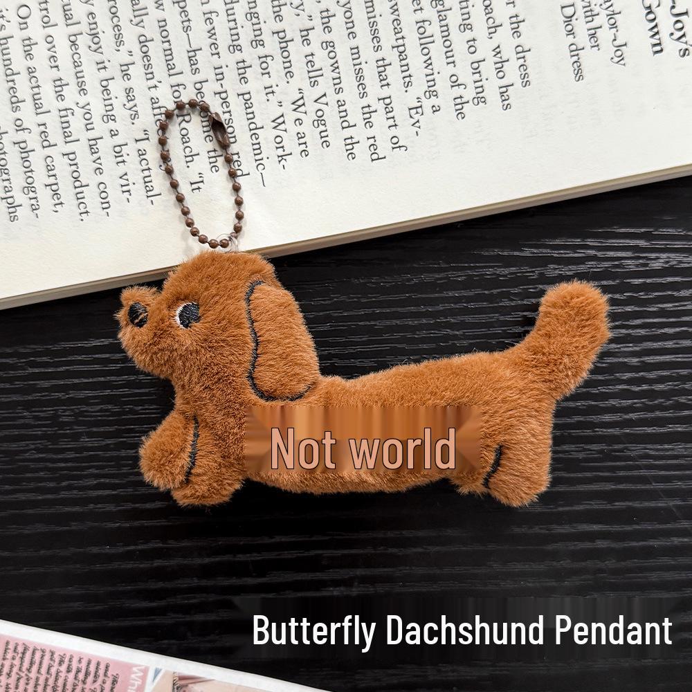 Adorable Plush Puppy Pendant with Bow - Dog Keychain Charm for Bags
Adorable Plush Puppy Pendant with Bow - Dog Keychain Charm for Bags