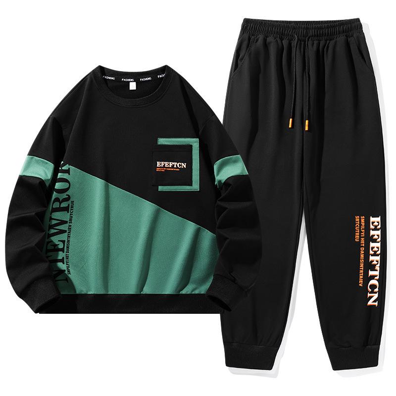 Весенне-осенний мужской спортивный комплект с круглым вырезом, комплект худи из двух предметов, комплект спортивной одежды, молодежная одежда для бега XXL зелёный
Весенне-осенний мужской спортивный комплект с круглым вырезом, комплект худи из двух предметов, комплект спортивной одежды, молодежная одежда для бега XXL зелёный