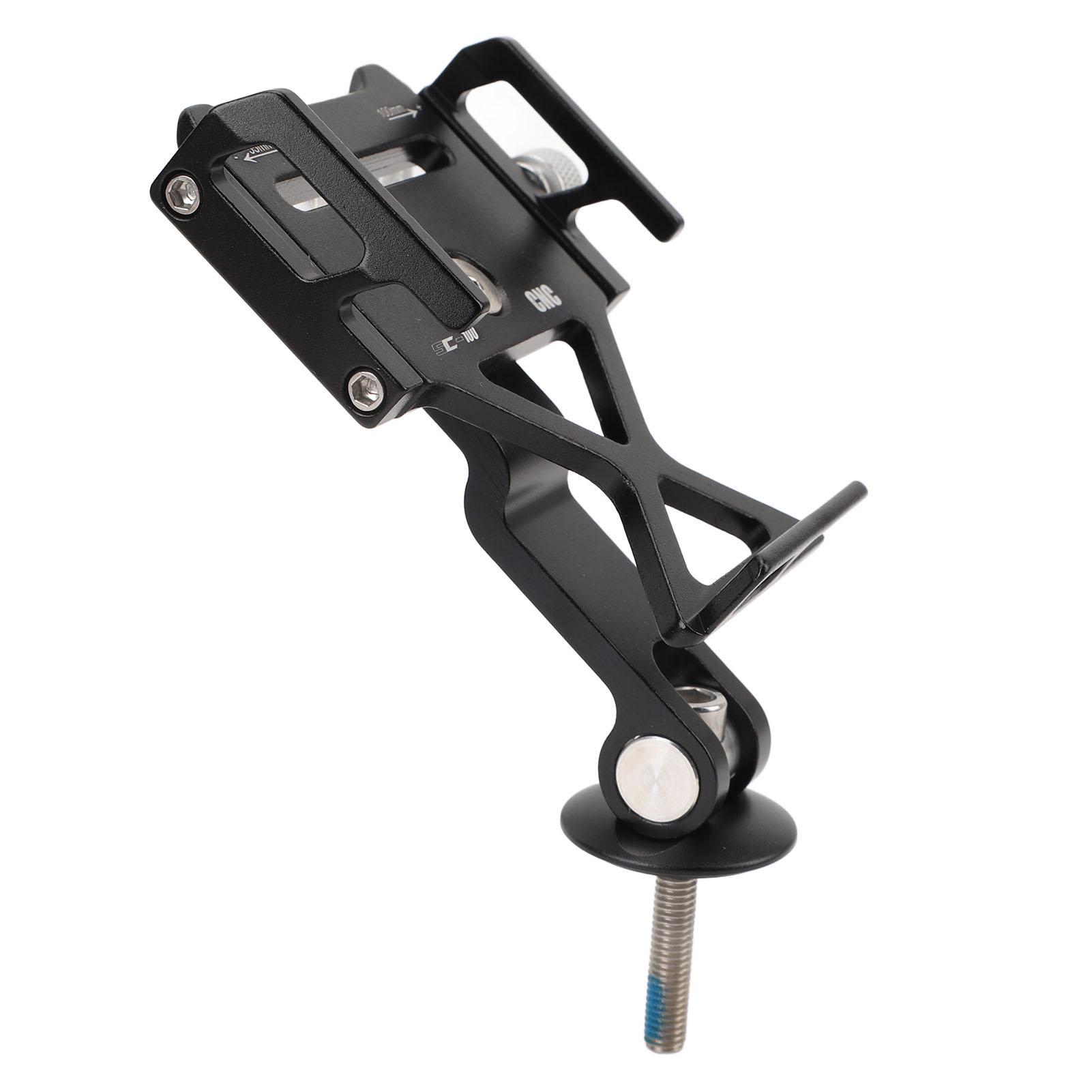 Bicycle Stem Phone Mount Aluminum Alloy Anti Slip Width Adjustable Rotatable 360 Degrees Bike Stem Phone Holder for Mountain Bike Road Bike
Bicycle Stem Phone Mount Aluminum Alloy Anti Slip Width Adjustable Rotatable 360 Degrees Bike Stem Phone Holder for Mountain Bike Road Bike