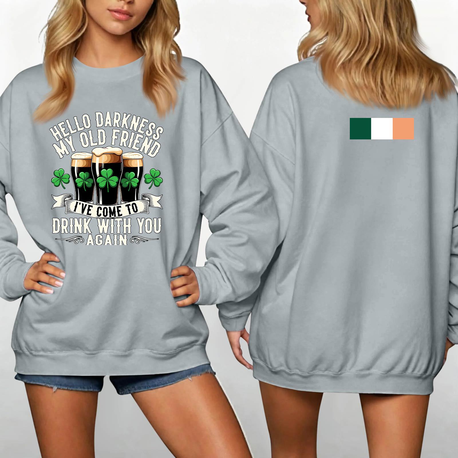 Women s Casual Fashion Neck St. Patrick Print Sweatshirt XL
Women s Casual Fashion Neck St. Patrick Print Sweatshirt XL