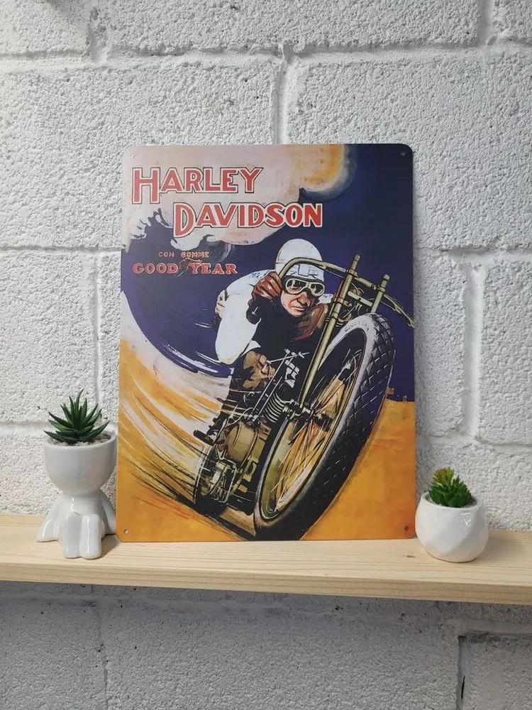 Tin Sign Retro Motorcycle Man Cave Art Wall Decor Poster
Tin Sign Retro Motorcycle Man Cave Art Wall Decor Poster