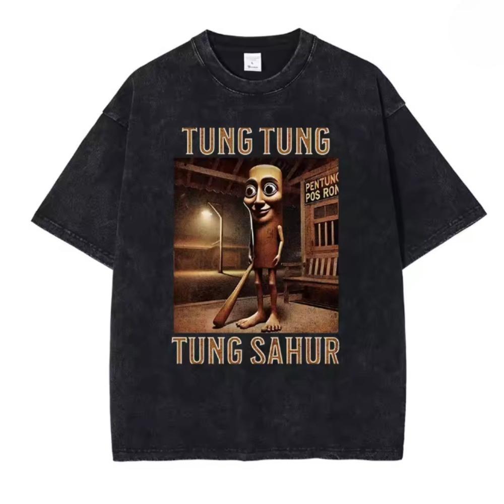 Casual Loose Fashion Funny Round Neck Tung Sahur Graphic Printed TShirt Unisex Summer Short Sleeve Tops Clothing S
Casual Loose Fashion Funny Round Neck Tung Sahur Graphic Printed TShirt Unisex Summer Short Sleeve Tops Clothing S