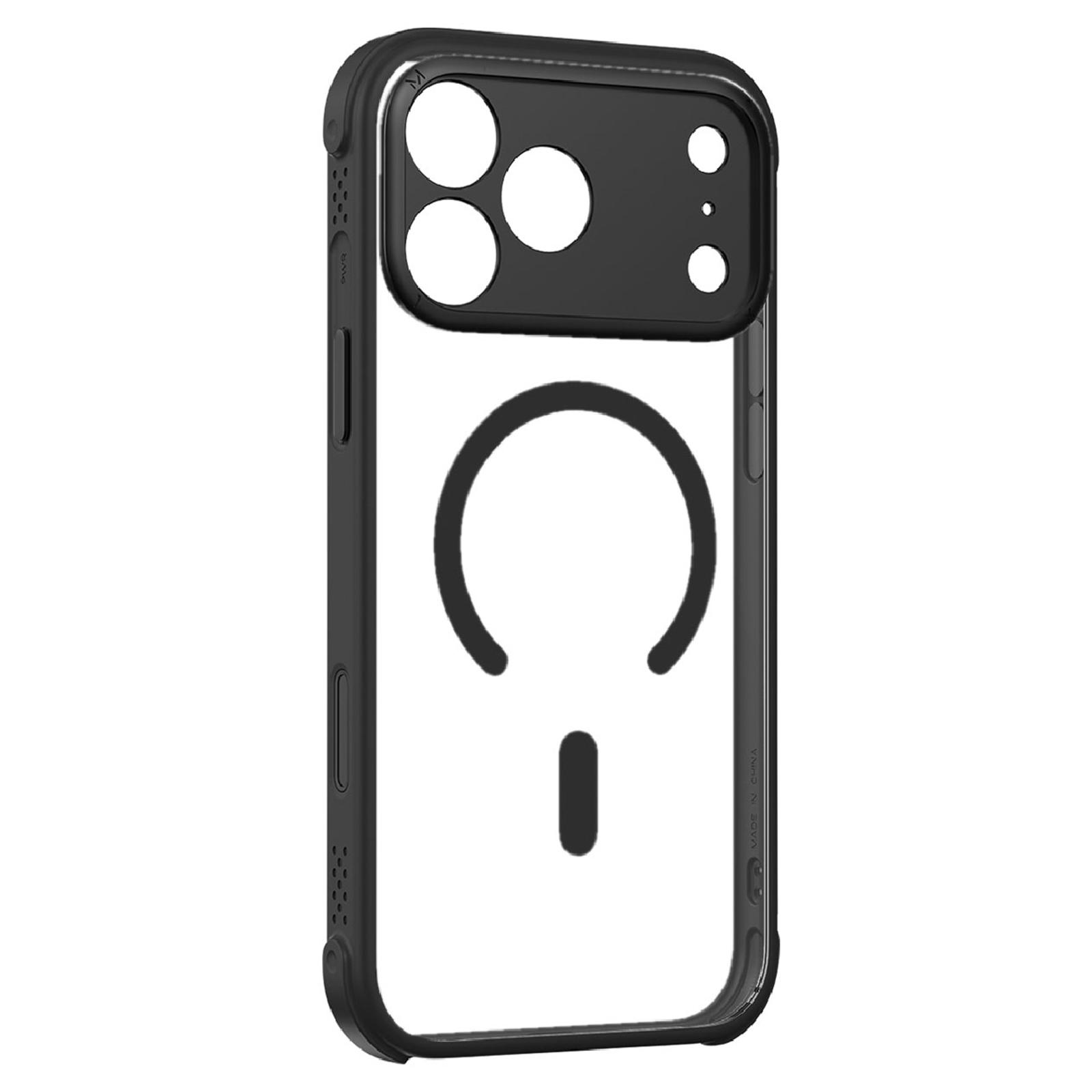 MOMAX MAAP25 For iPhone 17 Pro Max Magnetic Case Airbag Shockproof PC + TPU Clear Phone Cover
MOMAX MAAP25 For iPhone 17 Pro Max Magnetic Case Airbag Shockproof PC + TPU Clear Phone Cover