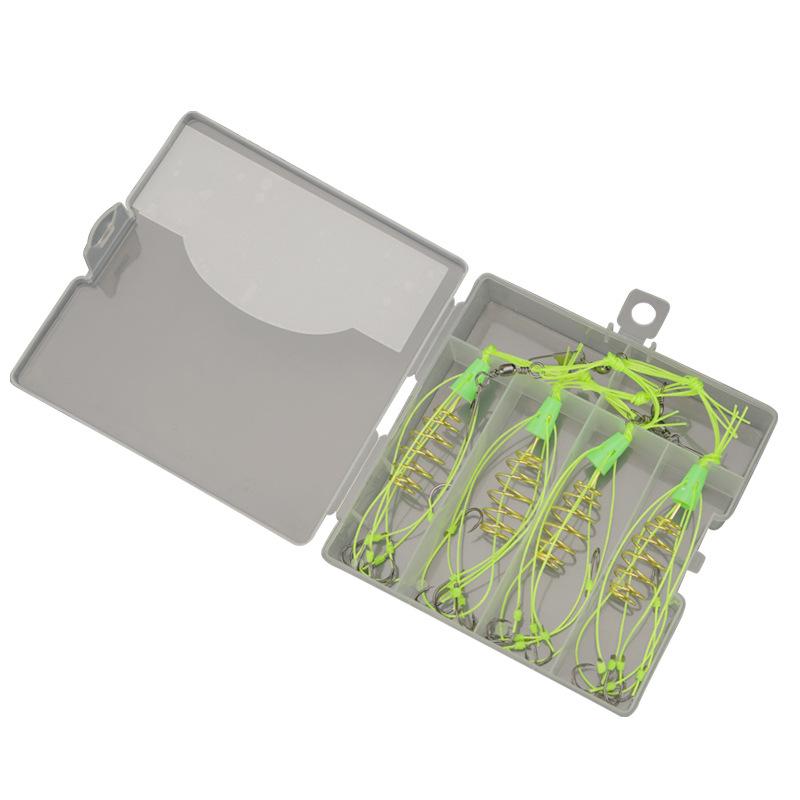 Улучшенный Драконий Крючок для Карпа Ручной Работы Флуоресцентная Барабанная Оснастка с Многожильной Плетеной ПЭ Леской XWB-13# Olive
Улучшенный Драконий Крючок для Карпа Ручной Работы Флуоресцентная Барабанная Оснастка с Многожильной Плетеной ПЭ Леской XWB-13# Olive