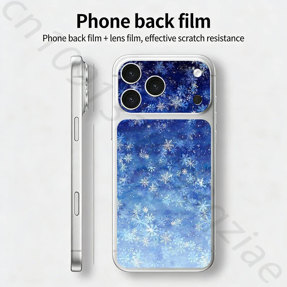Christmas Snowflakes TICKET Decal Skin Wrap for iPhone 17 Pro/Pro max Protective Film for Back, Frame, Camera iPhone17pro
Christmas Snowflakes TICKET Decal Skin Wrap for iPhone 17 Pro/Pro max Protective Film for Back, Frame, Camera iPhone17pro