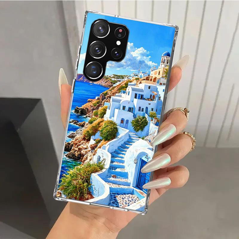 Greece In Summer Santorini Phone Case for Samsung Galaxy S26 S24 S23 Ultra S25 Edge S22 S21 Plus S20 FE + Soft Print Shell Funda Samsung S23 FE
Greece In Summer Santorini Phone Case for Samsung Galaxy S26 S24 S23 Ultra S25 Edge S22 S21 Plus S20 FE + Soft Print Shell Funda Samsung S23 FE