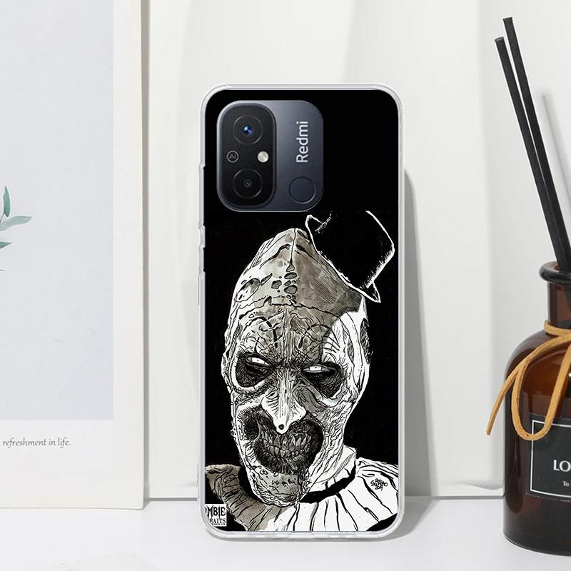 Horror Movie Terrifier Phone Case For Xiaomi Redmi 12C 12 10C 10A 10 9C 9A 9T 9 8A 8 7A 7 6A 6 Pro K70 K40 K20 Fundas Back Cover Redmi 12C
Horror Movie Terrifier Phone Case For Xiaomi Redmi 12C 12 10C 10A 10 9C 9A 9T 9 8A 8 7A 7 6A 6 Pro K70 K40 K20 Fundas Back Cover Redmi 12C
