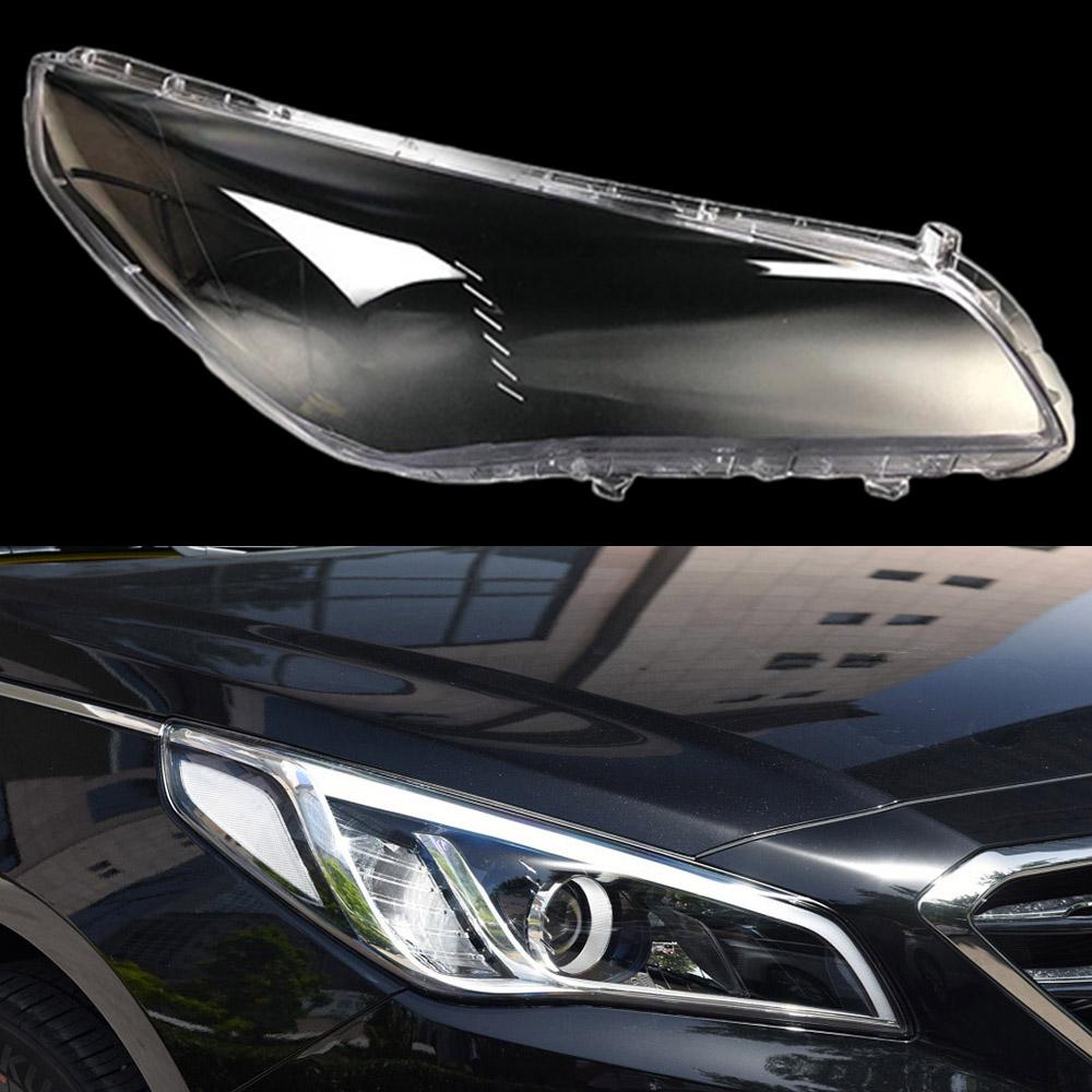 For Hyundai Sonata 2015 2016 2017 Car Front Headlight Lens Cover Auto Shell Headlamp Lampshade Glass Lampcover Head Lamp Caps Right
For Hyundai Sonata 2015 2016 2017 Car Front Headlight Lens Cover Auto Shell Headlamp Lampshade Glass Lampcover Head Lamp Caps Right