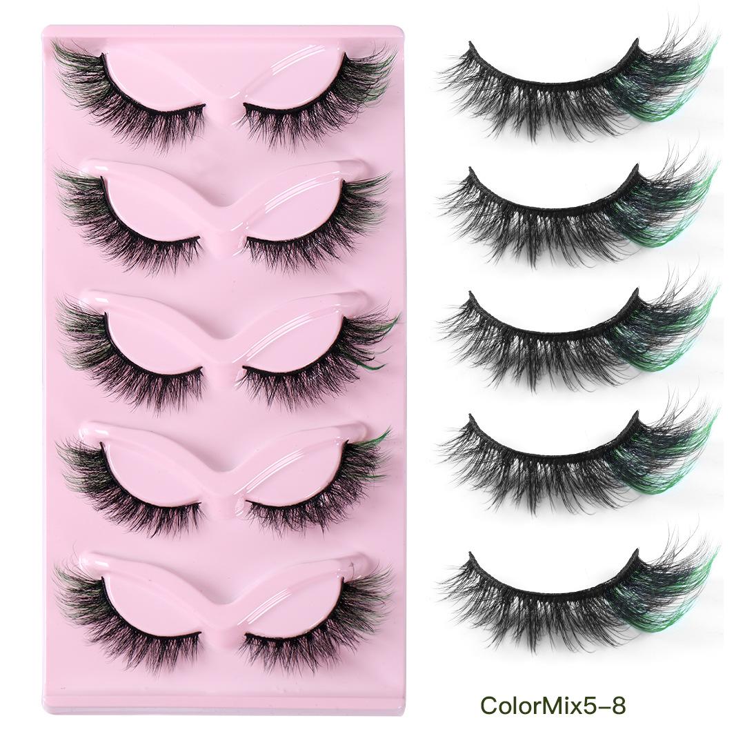 3D High Imitation Eye Tail Color Hair Fox Eye False Eyelashes 5 Pairs Of Eye Daily Makeup Stage Makeup Eyelashes
3D High Imitation Eye Tail Color Hair Fox Eye False Eyelashes 5 Pairs Of Eye Daily Makeup Stage Makeup Eyelashes