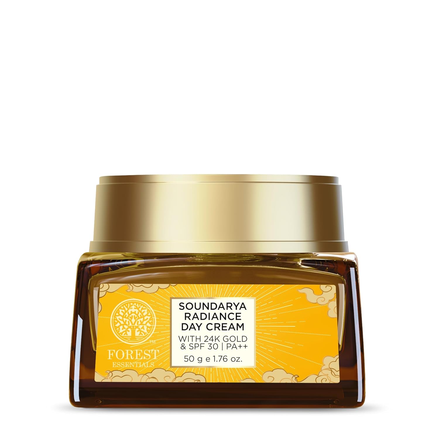 Дневной крем для сияния кожи Forest Essentials Soundarya с 24-каратным золотом и SPF 25 | Антивозрастной увлажняющий крем для сияющей кожи | Для всех типов кожи
Дневной крем для сияния кожи Forest Essentials Soundarya с 24-каратным золотом и SPF 25 | Антивозрастной увлажняющий крем для сияющей кожи | Для всех типов кожи