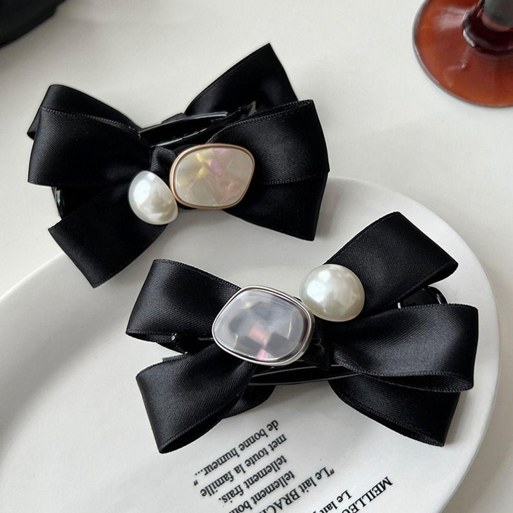 Pearl Hair Crab Clip Cloth Hair Clip Headdress Bow Ponytail Fixed Hair Claw Gift
Pearl Hair Crab Clip Cloth Hair Clip Headdress Bow Ponytail Fixed Hair Claw Gift