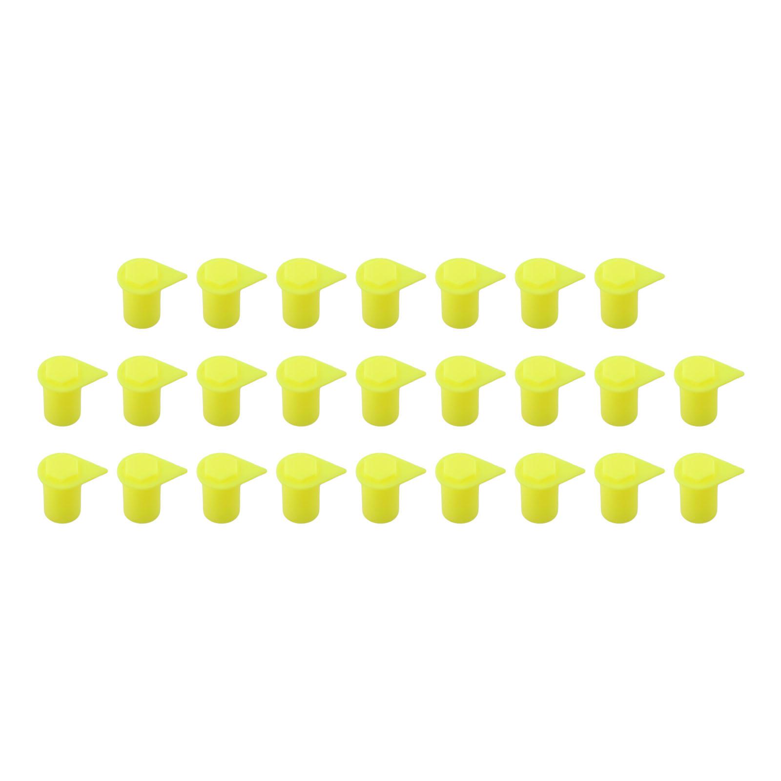 25Pcs 21mm Car Dust Cap Long Wheel Nut Indicators Yellow Safety Wheel Nut Indicators Automotive Interior Accessories
25Pcs 21mm Car Dust Cap Long Wheel Nut Indicators Yellow Safety Wheel Nut Indicators Automotive Interior Accessories