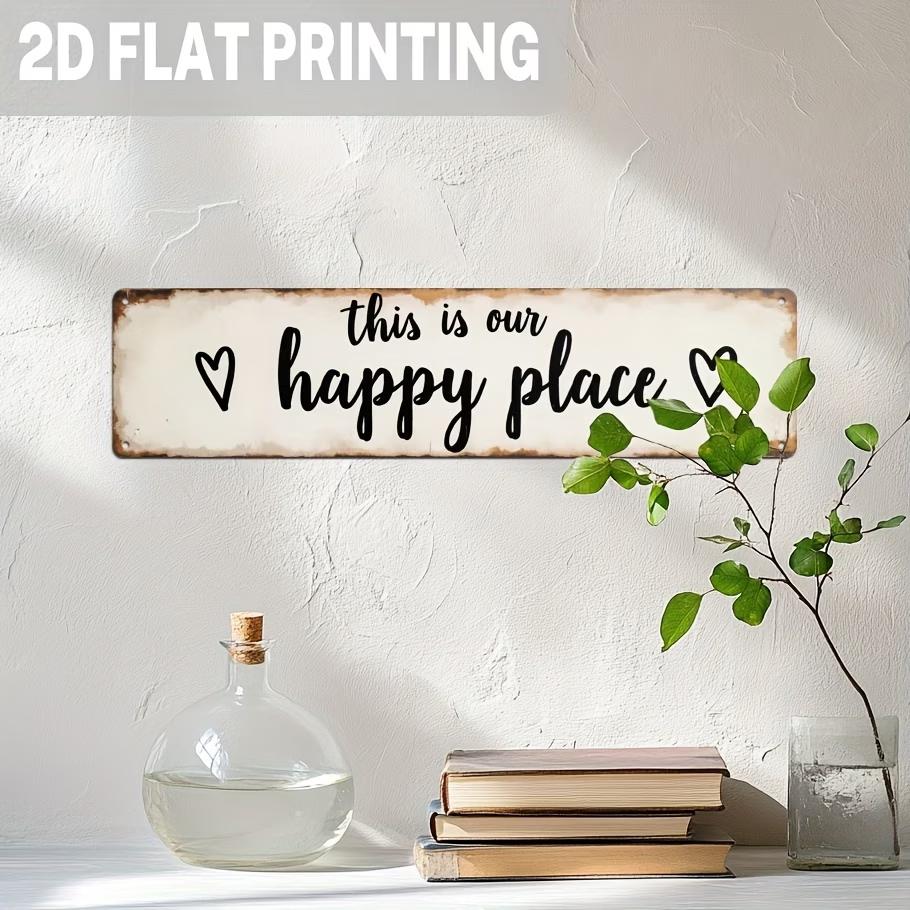 Vintage Farmhouse Wall Decor White Wood Sign Happy Place Heart Wall Art For Home Living Room Bedroom Kitchen Easy Hang
Vintage Farmhouse Wall Decor White Wood Sign Happy Place Heart Wall Art For Home Living Room Bedroom Kitchen Easy Hang