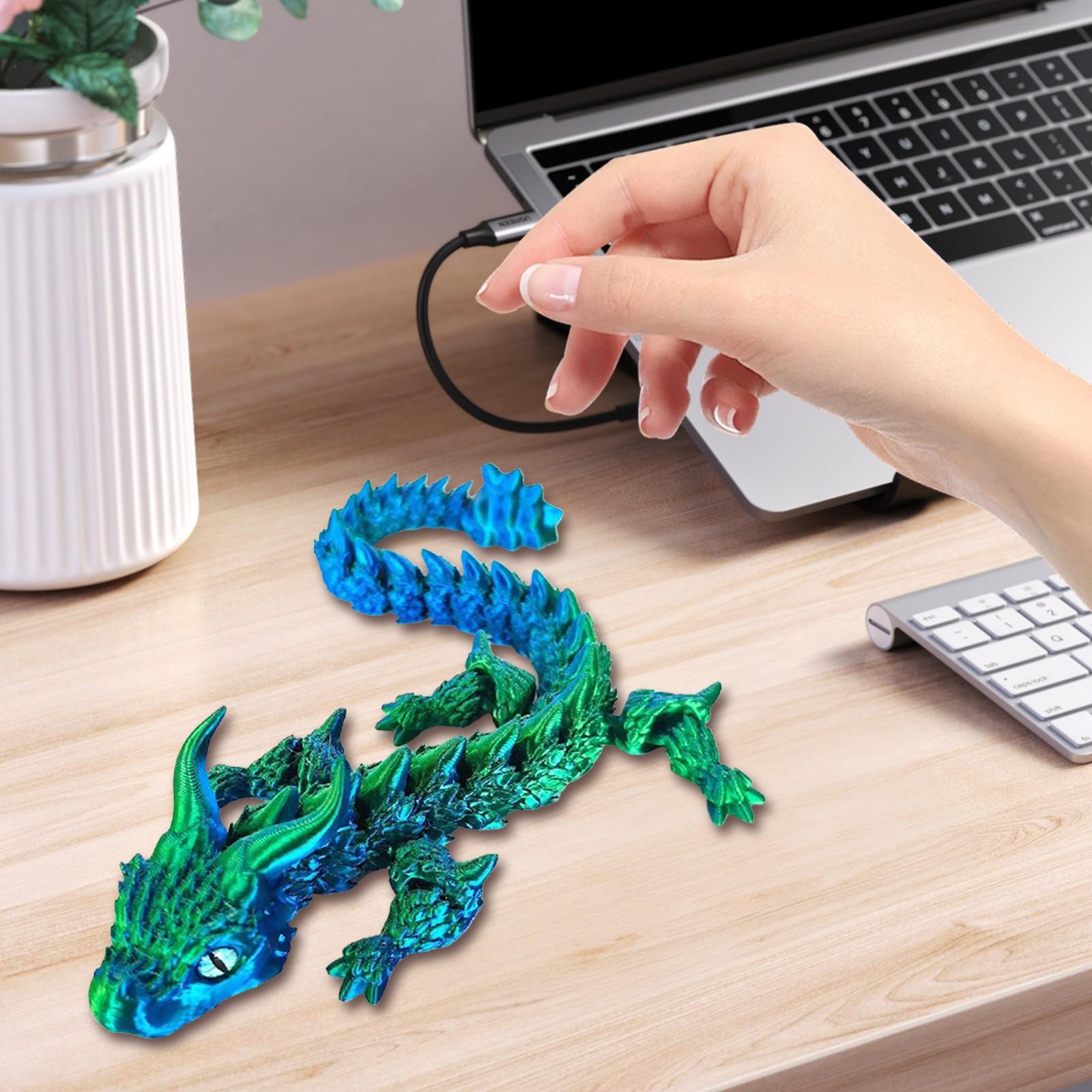 3D-друк Рухома з’єднана модель Іграшка ручної роботи Орнаменти Креативні декоративні вироби One Size зелений
3D-друк Рухома з’єднана модель Іграшка ручної роботи Орнаменти Креативні декоративні вироби One Size зелений