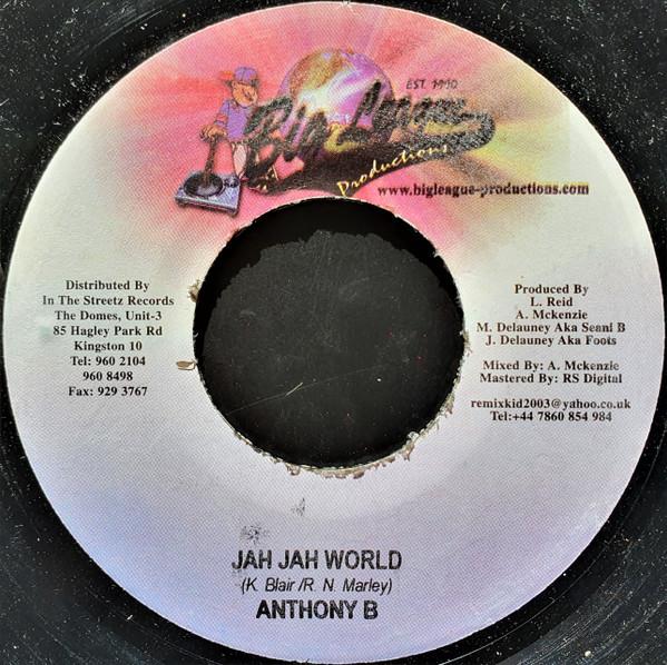 7inch Record ANTHONY B - Jah Jah World NONE Big League Prod 2004 Jamaica Reggae, Ska & Dub Used
7inch Record ANTHONY B - Jah Jah World NONE Big League Prod 2004 Jamaica Reggae, Ska & Dub Used
