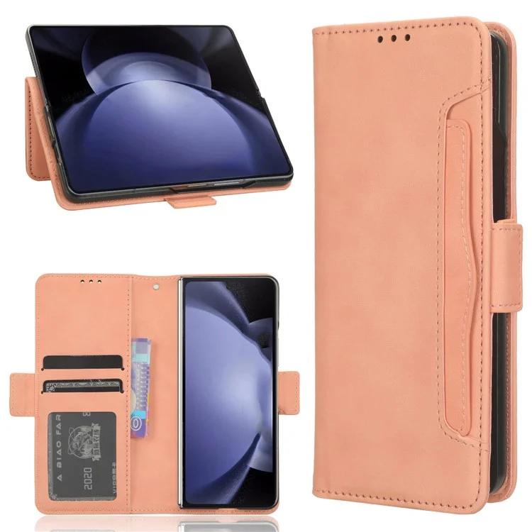For Samsung Galaxy Z Fold6 5G Case Multiple Card Slots Leather Wallet Folding Phone Cover - Pink
For Samsung Galaxy Z Fold6 5G Case Multiple Card Slots Leather Wallet Folding Phone Cover - Pink