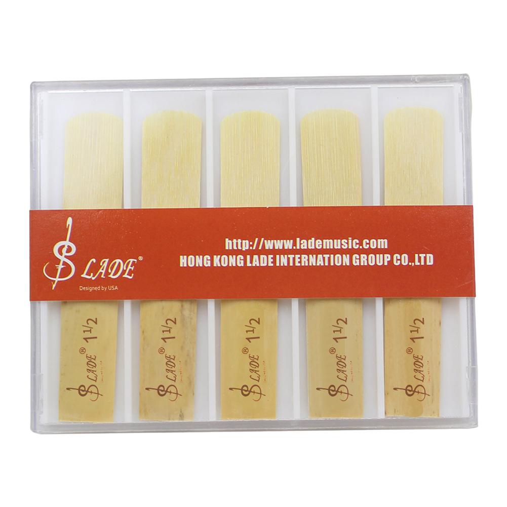 10Pcs Clarinet Reeds with Plastic Box Strength 1.5-3.5 Woodwind Instruments Reeds Crafted for Beginners Students
10Pcs Clarinet Reeds with Plastic Box Strength 1.5-3.5 Woodwind Instruments Reeds Crafted for Beginners Students