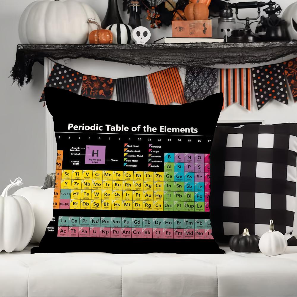 Periodic Table of the Elements Pillow Case Office Cushions Suitable For Sofa Car Bedroom Decorative Cushion Cover 12x12Inch
Periodic Table of the Elements Pillow Case Office Cushions Suitable For Sofa Car Bedroom Decorative Cushion Cover 12x12Inch
