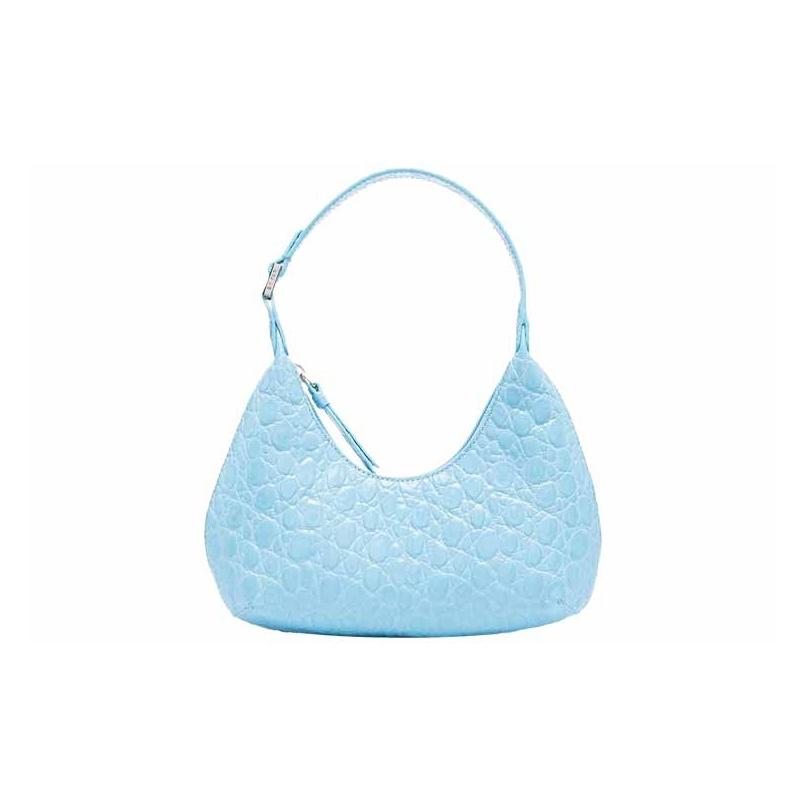 By Far Baby Amber Series Leather Vintage Crocodile Pattern Half Moon Bag Women Handbags Light-Blue 21CRBASLGNDSMA Basic Set (Bag+Dust Bag)
By Far Baby Amber Series Leather Vintage Crocodile Pattern Half Moon Bag Women Handbags Light-Blue 21CRBASLGNDSMA Basic Set (Bag+Dust Bag)