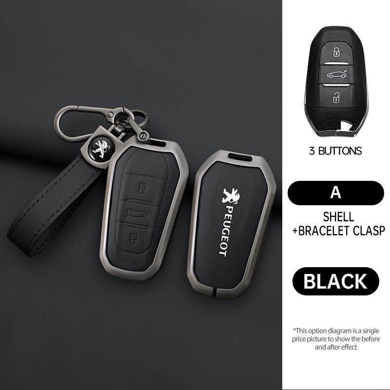 2026 Hot Car Sticker Zinc Alloy Leather Car Key Case Cover Shell Holder For Peugeot 208 308 408 508 2008 3008 4008 5008 Protecto For Peugeot Logo
2026 Hot Car Sticker Zinc Alloy Leather Car Key Case Cover Shell Holder For Peugeot 208 308 408 508 2008 3008 4008 5008 Protecto For Peugeot Logo