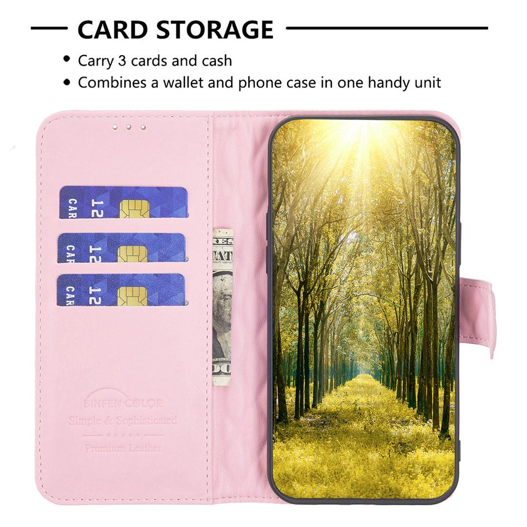 BINFEN COLOR BF Style-14 For Motorola Moto G45 5G/G34 5G Wallet Phone Case Rhombus Grid Pattern Pink
BINFEN COLOR BF Style-14 For Motorola Moto G45 5G/G34 5G Wallet Phone Case Rhombus Grid Pattern Pink