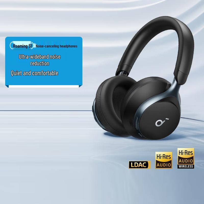 Soundcore Space One S1 Wireless Bluetooth Noise-Cancelling Headphones
Soundcore Space One S1 Wireless Bluetooth Noise-Cancelling Headphones