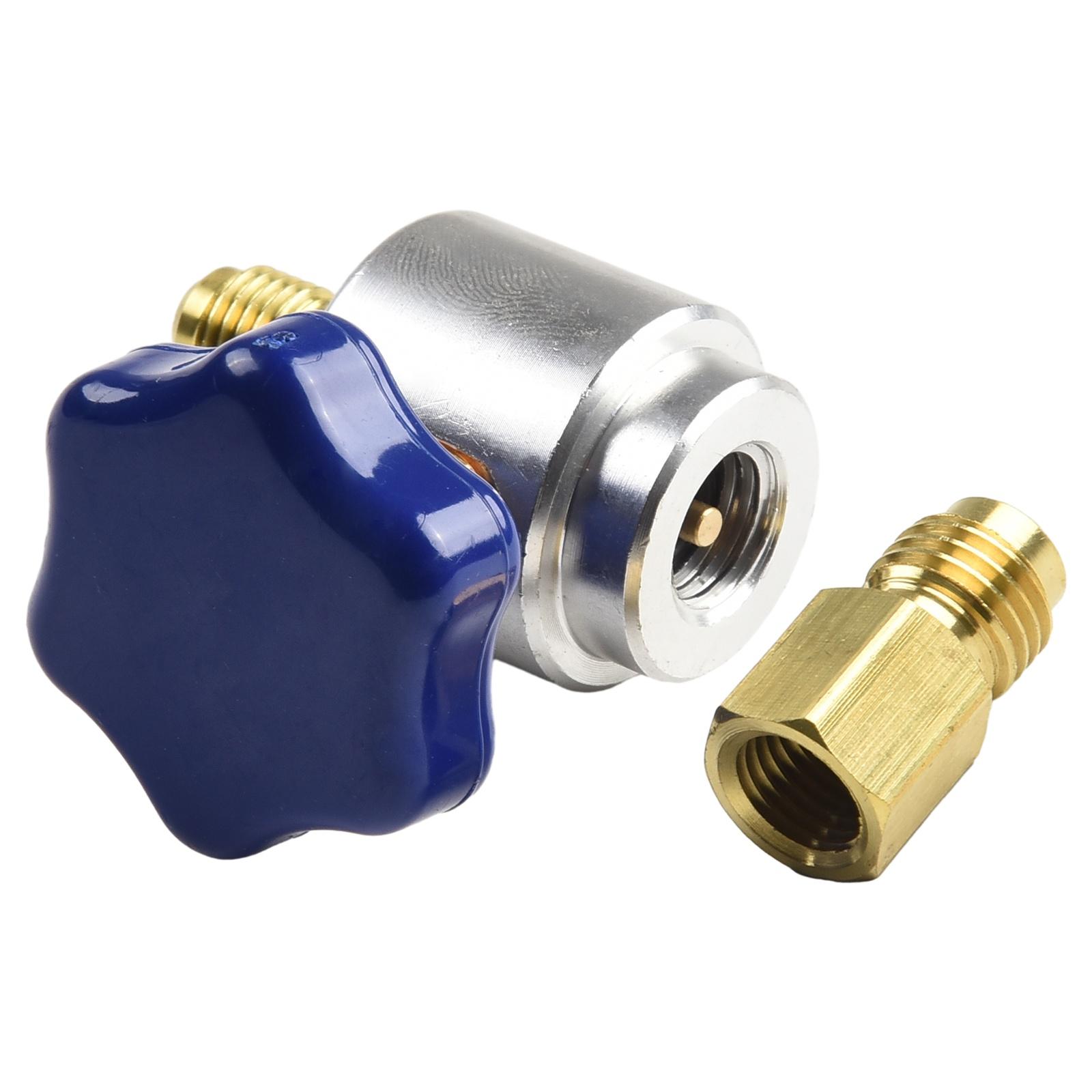 Self Sealing R134A Can Tap Valve Dispenser F A/C Charging Hose AD01 Convertor Aluminum Brass Opening Valve HVAC Gauges China Mainland
Self Sealing R134A Can Tap Valve Dispenser F A/C Charging Hose AD01 Convertor Aluminum Brass Opening Valve HVAC Gauges China Mainland