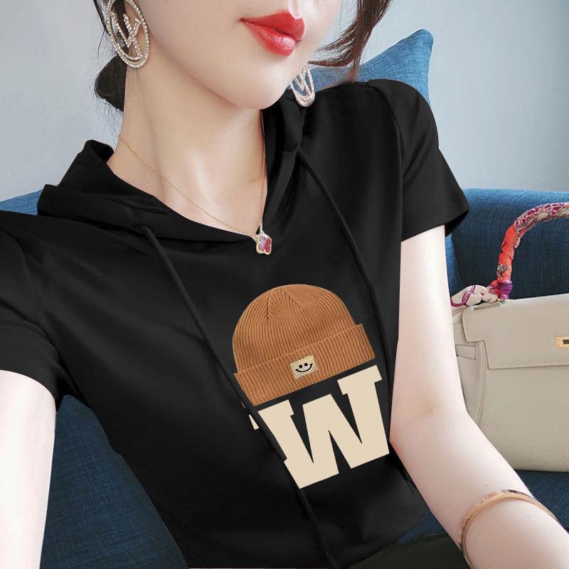 Women s Short Sleeve Cotton Hooded Sweatshirt - Ethnic Style Casual Loose Top 2XL (suggested 125-140 jin)
Women s Short Sleeve Cotton Hooded Sweatshirt - Ethnic Style Casual Loose Top 2XL (suggested 125-140 jin)