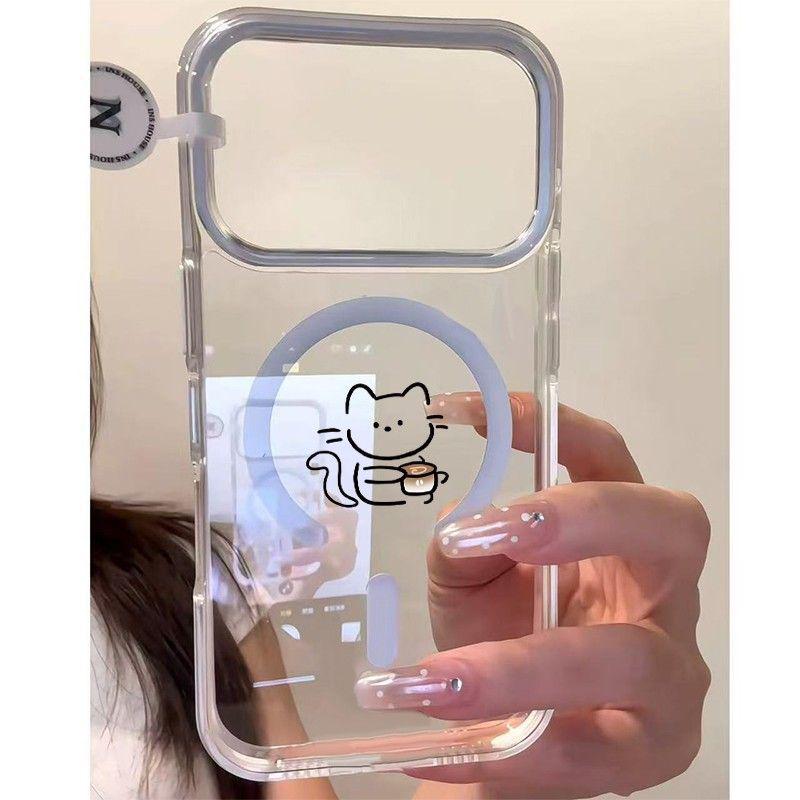 Drop-Proof Magnetic Phone Case for Apple 13-17 Series with Buttons – Coffee Kitten. iPhone 11
Drop-Proof Magnetic Phone Case for Apple 13-17 Series with Buttons – Coffee Kitten. iPhone 11